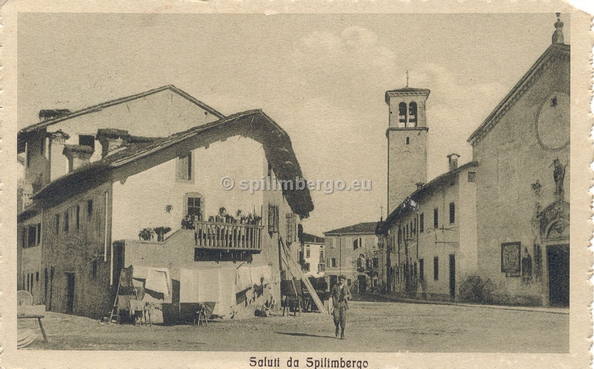 Spilimbergo, Chiesa dei Frati 1916