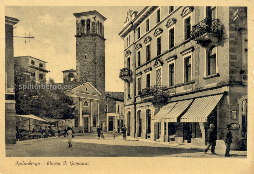 Spilimbergo, Chiesa di S.Giovanni 1943