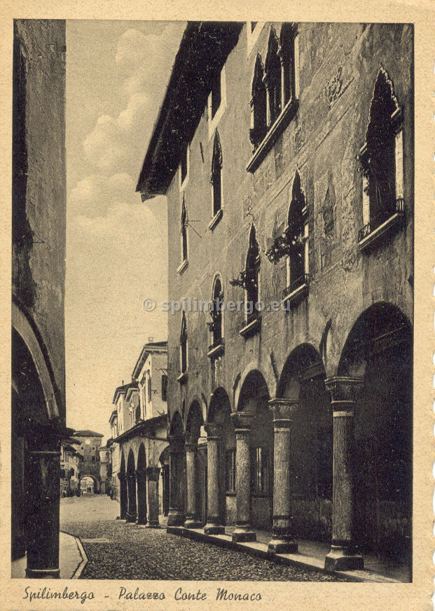 Spilimbergo, Palazzo Conte Monaco 1940