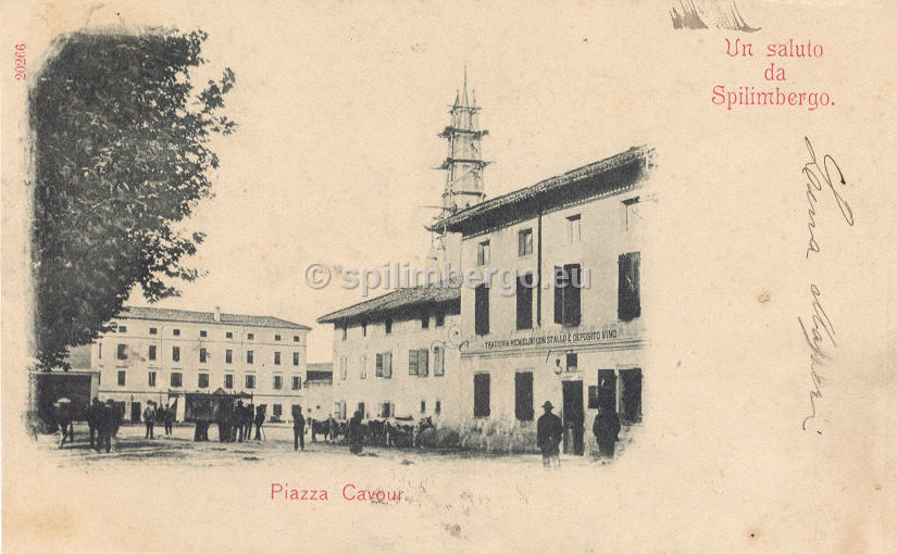 Spilimbergo, Piazza Cavour 1899