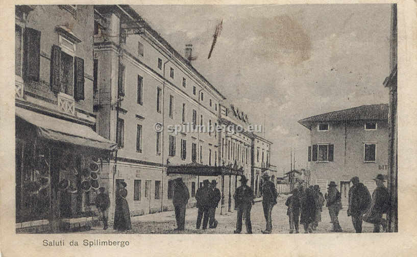 Spilimbergo, Piazza Cavour 1915