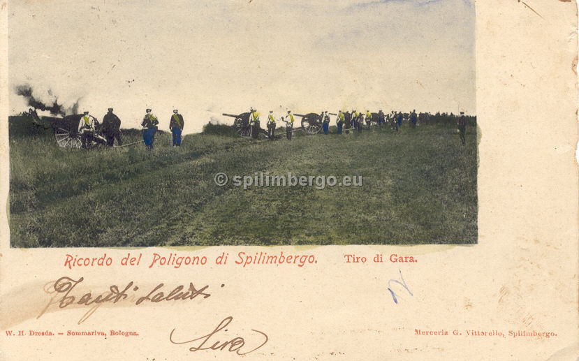 Spilimbergo, Poligono di tiro 1905