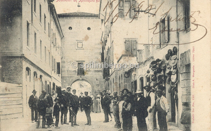 Spilimbergo, via Indipendenza 1900