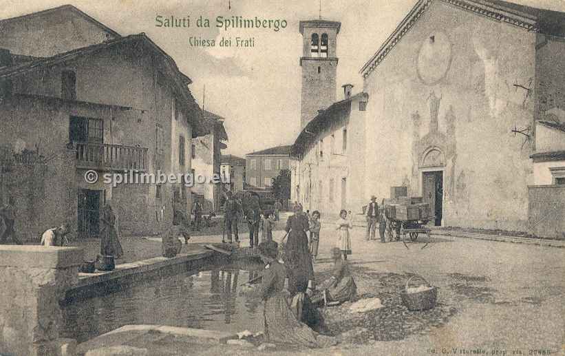 Spilimbergo, chiesa dei frati e lavatoio